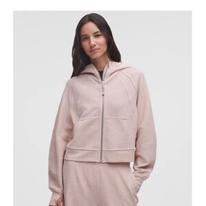 Lululemon Athletica Light Pink Hoodie and Pants - Matching Set!